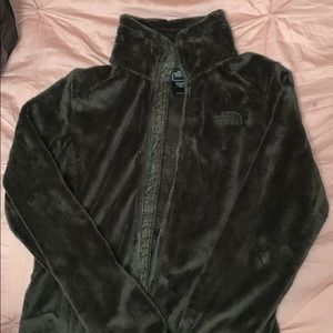 Olive Green North Face Jacket